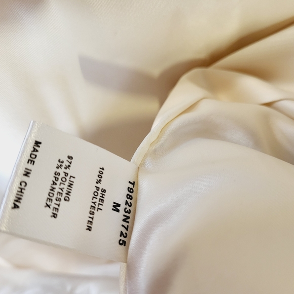 TART COLLECTION Faux Fur Vest Cream Medium M - Picture 8 of 10